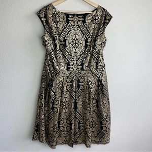 Eva Mendes NY Sequin Cap Sleeve Dress 16